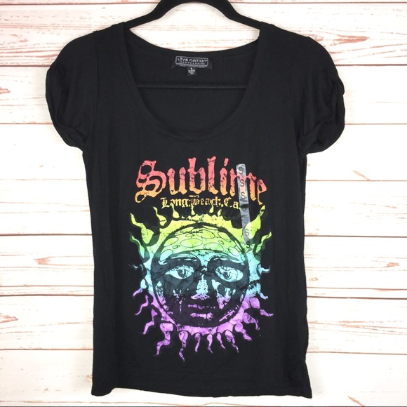 Live Nation Tops - Live Nation SUBLIME Band Graphic Tee Shirt NWOT S